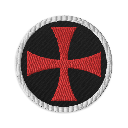 Knight Templar Embroidered Patch